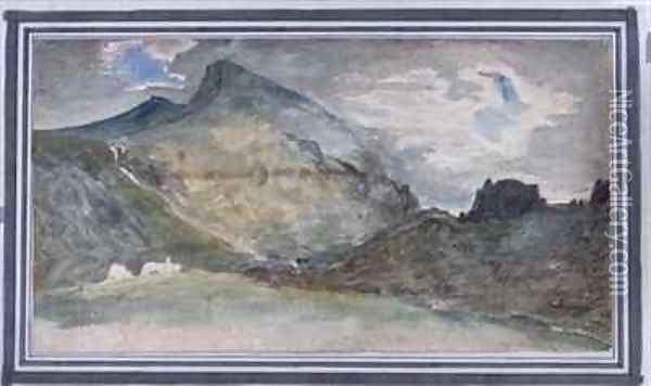 Hellvellyn Oil Painting - John Constable