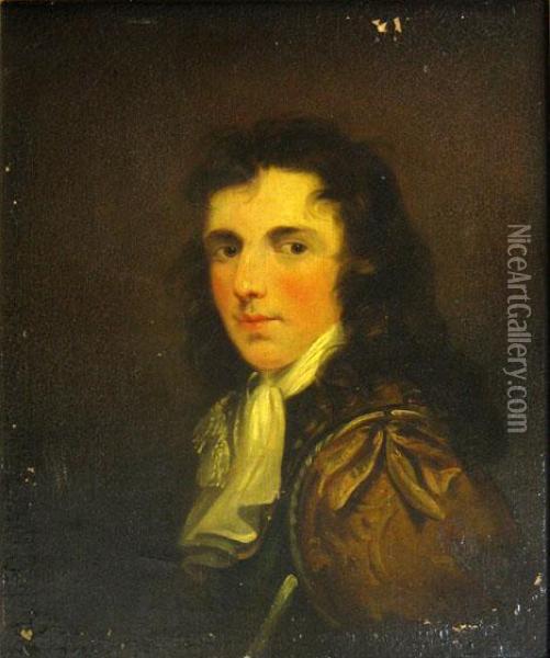 Portrait Of A Nobleman Oil Painting - Sir Godfrey Kneller