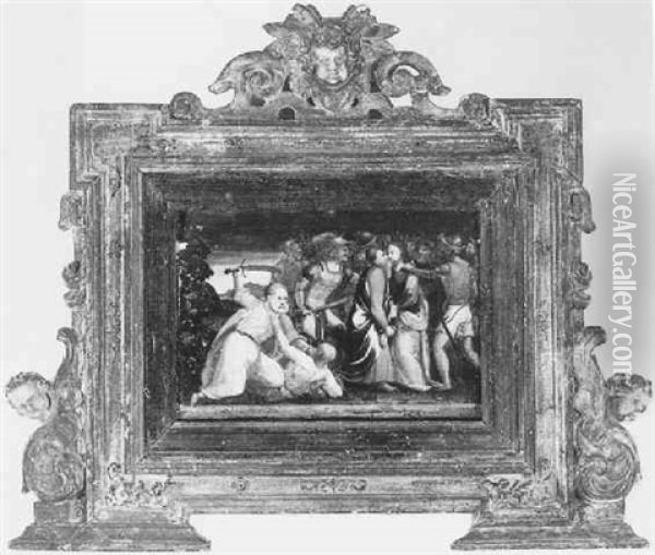 Die Gefangennahme Christi Oil Painting - Jacopo Palma il Vecchio
