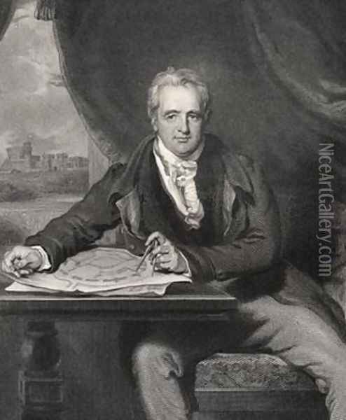 Sir Jeffry Wyatville Oil Painting - Sir Thomas Lawrence