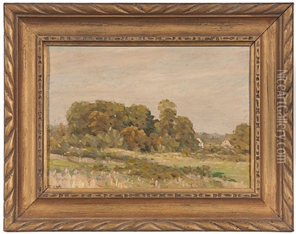 Autumn Landscape Oil Painting - Thomas R. Manley