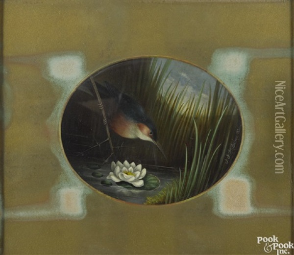 Where The Kingfisher Dwells
1820 Oil Painting - John James Audubon