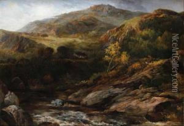 Betws-y-coed Oil Painting - John, Syer Snr.