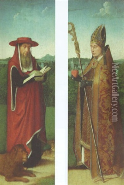 Saint Jerome Oil Painting - Gerard David