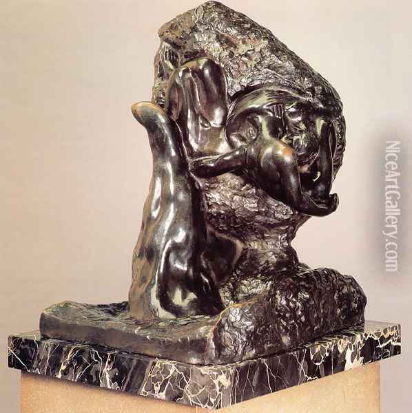 The Hand of God Oil Painting - Auguste Rodin