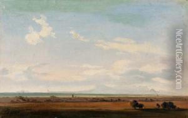 Capri Dalla Costa Oil Painting - Johann Jakob Frey