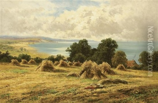 The Sussex Coast Oil Painting - Henry H. Parker