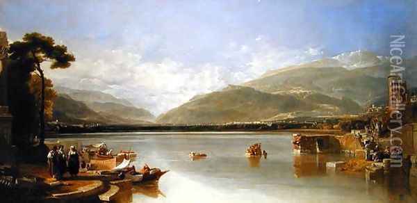 The Passage Point 1829 Oil Painting - Sir Augustus Wall Callcott