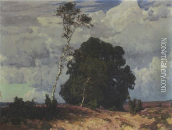 Nach Dem Gewitter Oil Painting - Wilhelm Feldmann