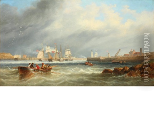 Sunderland Oil Painting - John Wilson Carmichael