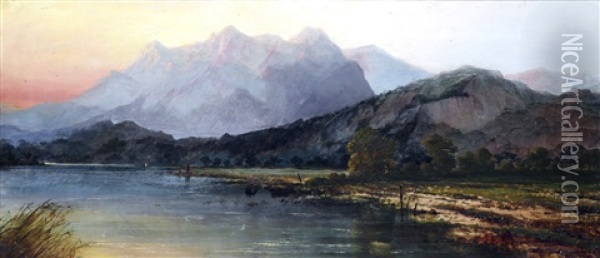 Paysage Du Nord De L'angleterre Oil Painting - Samuel Williamson