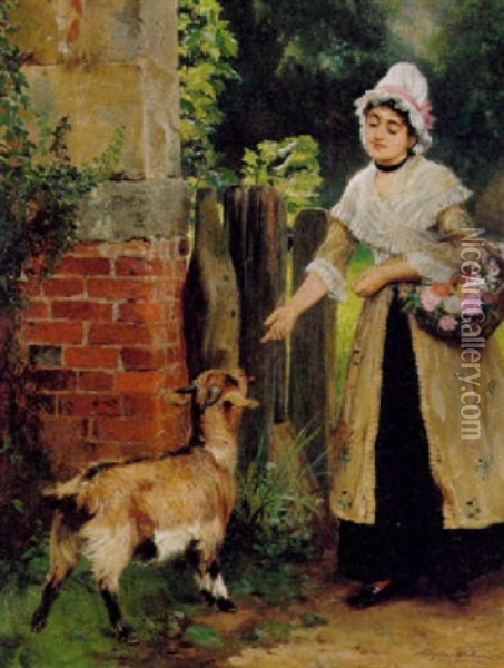 Milady's Favorite Oil Painting - John Haynes-Williams