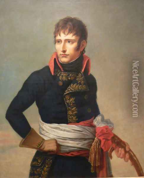 Portrait of Napoleon Bonaparte as First Consul, holding a sabre Oil Painting - Andrea, the Elder Appiani