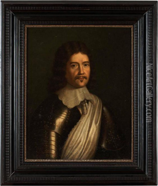 Henri De La Tour D'auvergne ,vicomte De Turenne Oil Painting - Michiel Jansz. Van Miereveldt