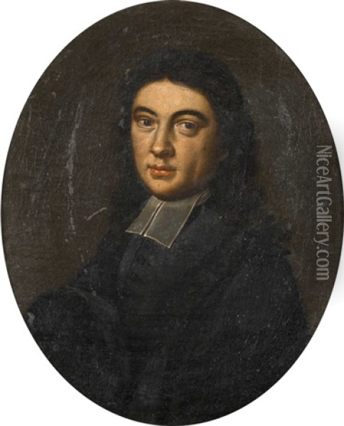 Portrat Eines Jungen Herrn Oil Painting - Johann Duenz