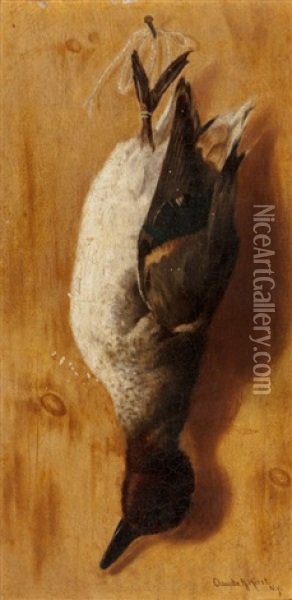 Waterfowl Oil Painting - Claude Raguet Hirst