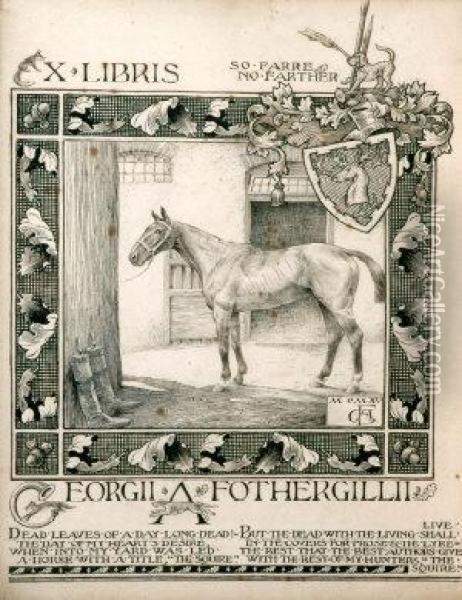 Ex Libris George A Fothergill Oil Painting - George Algernoon Fothergill