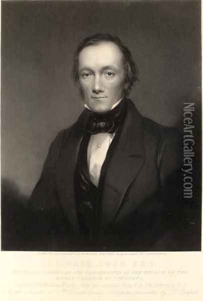 Sir Richard Owen Oil Painting - Henry William Pickersgill