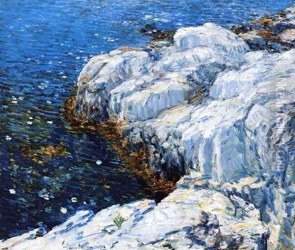 Jelly Fish Oil Painting - Frederick Childe Hassam