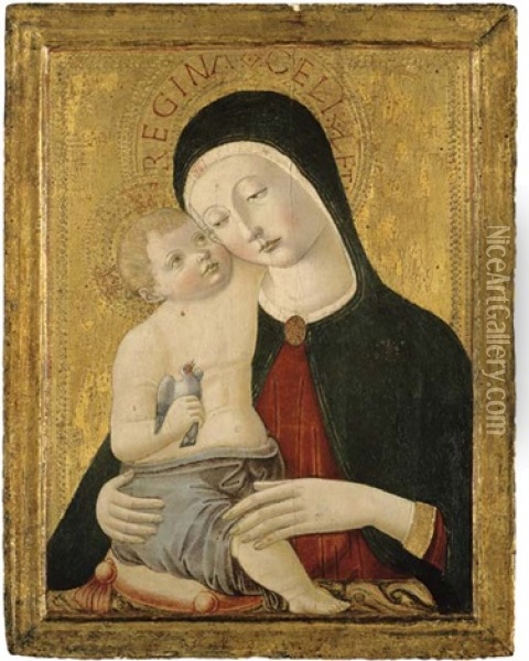 The Madonna And Child Oil Painting -  Benvenuto di Giovanni