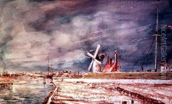 Littlehampton Oil Painting - John Constable