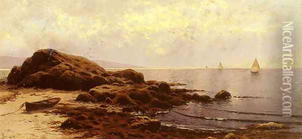 Low Tide, Bailey's Island, Maine Oil Painting - Alfred Thompson Bricher