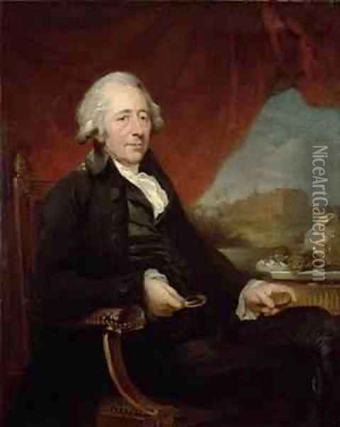 Portrait of Matthew Boulton (1728-1809) Oil Painting - Carl Frederick von Breda