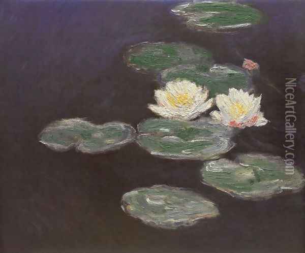 Nympheas (Waterlilies) Oil Painting - Claude Oscar Monet