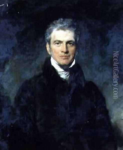 Portrait of Sir Harford Jones Brydges Oil Painting - Sir Thomas Lawrence