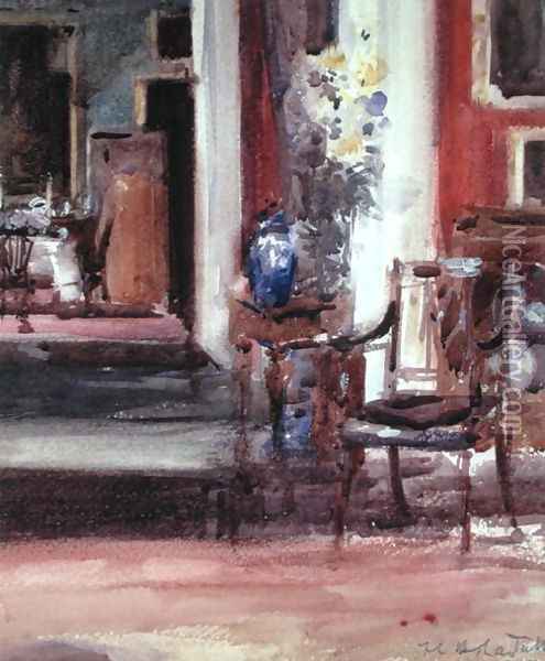 Interior of the Artist's House, Ainslie Place, Edinburgh Oil Painting - Francis Campbell Boileau Cadell