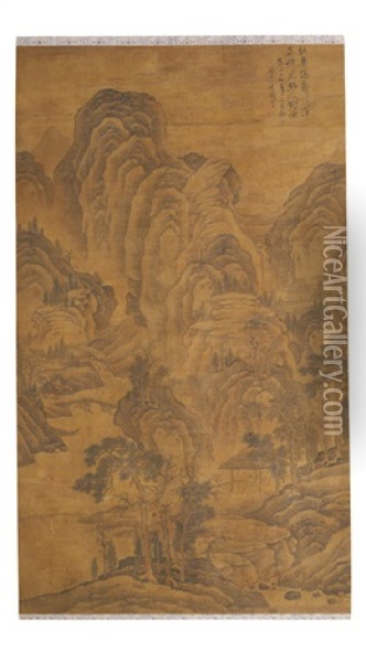 Landscape Oil Painting -  Wu Zhen