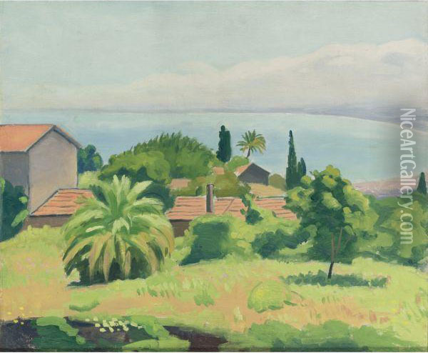 La Martinique A Alger Oil Painting - Albert Marquet
