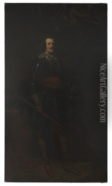 King Philip Iv Of Spain Oil Painting - Diego Velazquez