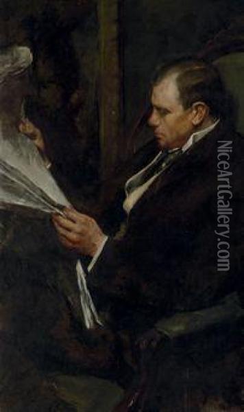 Edmund Burke Osborne Oil Painting - Charles Webster Hawthorne