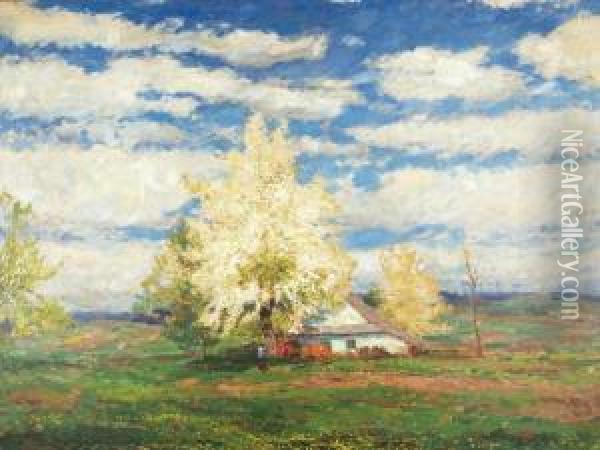 Jaro U Kamenicek Oil Painting - Gustav Macoun