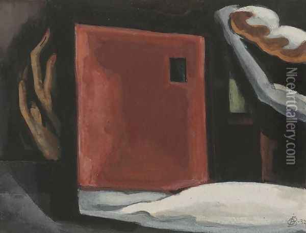 Study for In Low Key Oil Painting - Oscar Bluemner