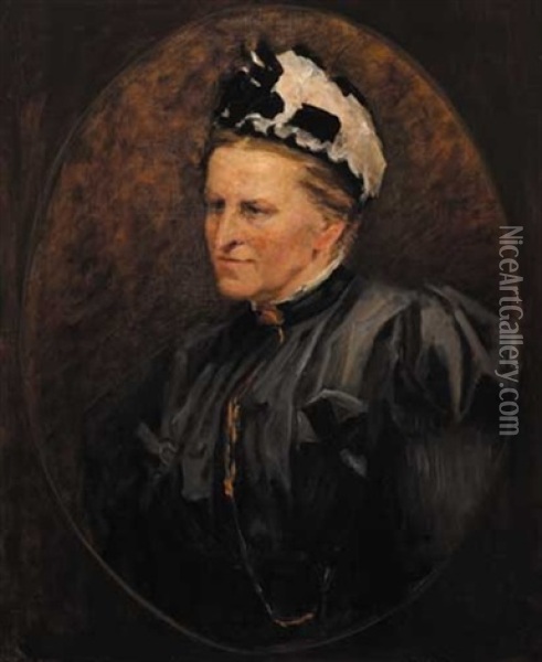 Anna Benigna Purser, Lady Griffith Oil Painting - Sarah Henrietta Purser