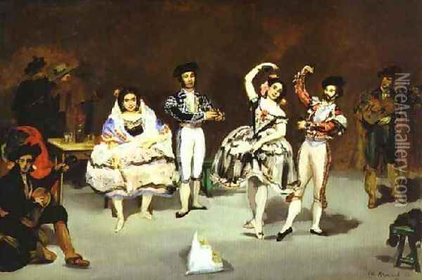 The Spanish Ballet Oil Painting - Edouard Manet