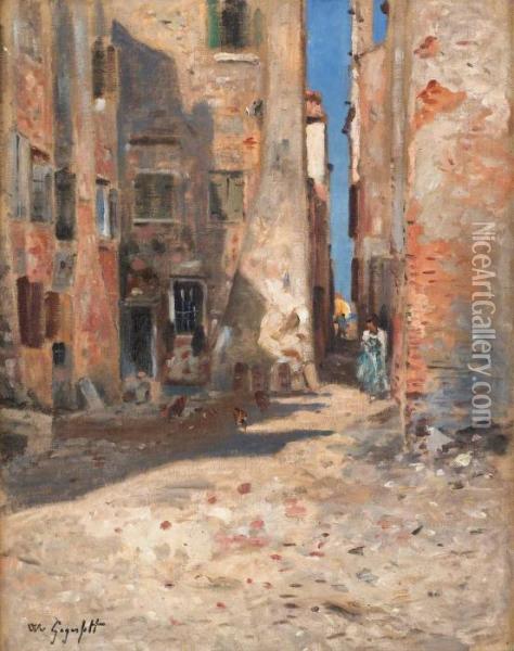 Grand I Venedig Oil Painting - Wilhelm von Gegerfelt