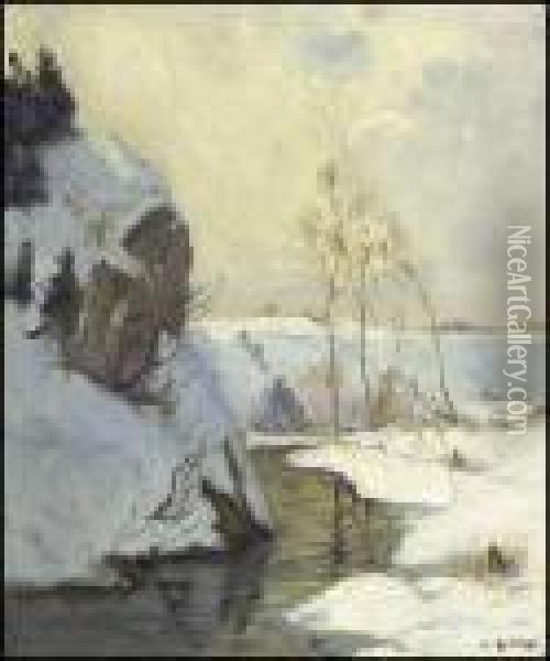 Upper Chaudiere River Oil Painting - Maurice Galbraith Cullen