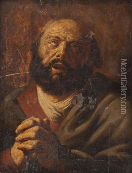 Heiliger Petrus Oil Painting - Sir Anthony Van Dyck