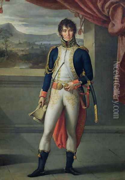 Joachim Murat (1767-1815) Oil Painting - Jean Baptiste Joseph Wicar