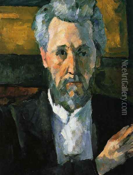 Portrait Of Victor Chocquet2 Oil Painting - Paul Cezanne