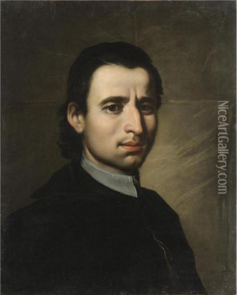Ritratto Di Prelato Oil Painting - Francesco de Mura