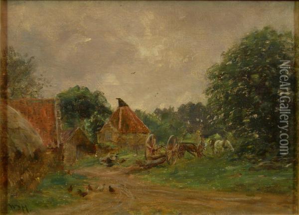 The Old Mill Near Spilmersford Oil Painting - William Darling McKay