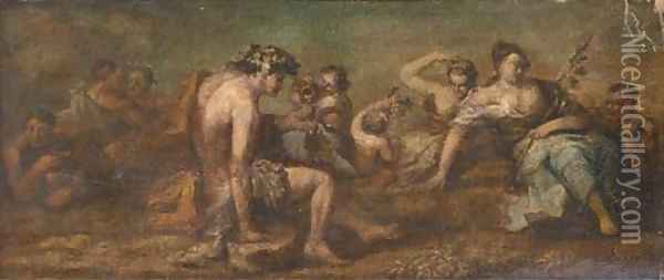 The Triumph of Bacchus and Ariadne Oil Painting - Paolo Veronese (Caliari)
