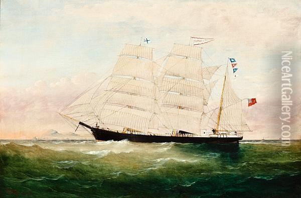 The Three Masted Barque 
Charles E N Oil Painting - William Howard Yorke