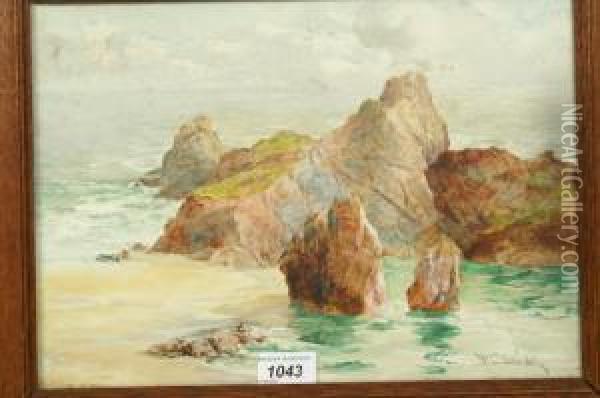 Penzance Oil Painting - William Casley