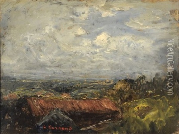 Environ De Lyon Oil Painting - Louis-Hilaire Carrand