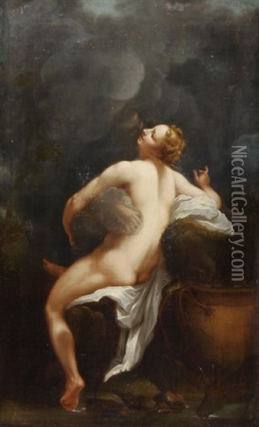 Jupiter Und Io Oil Painting -  Correggio